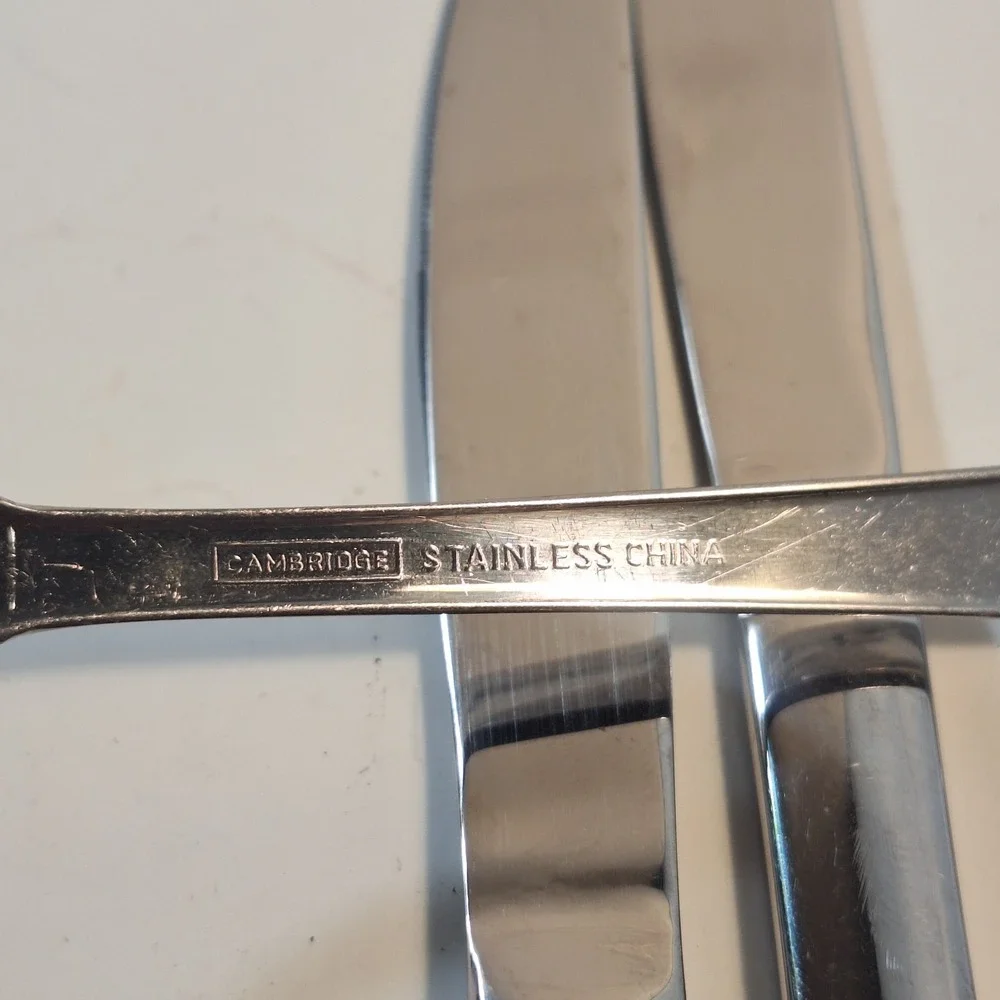 Cambridge Stainless Steel Flatware Silverware‎ 19 Pieces
